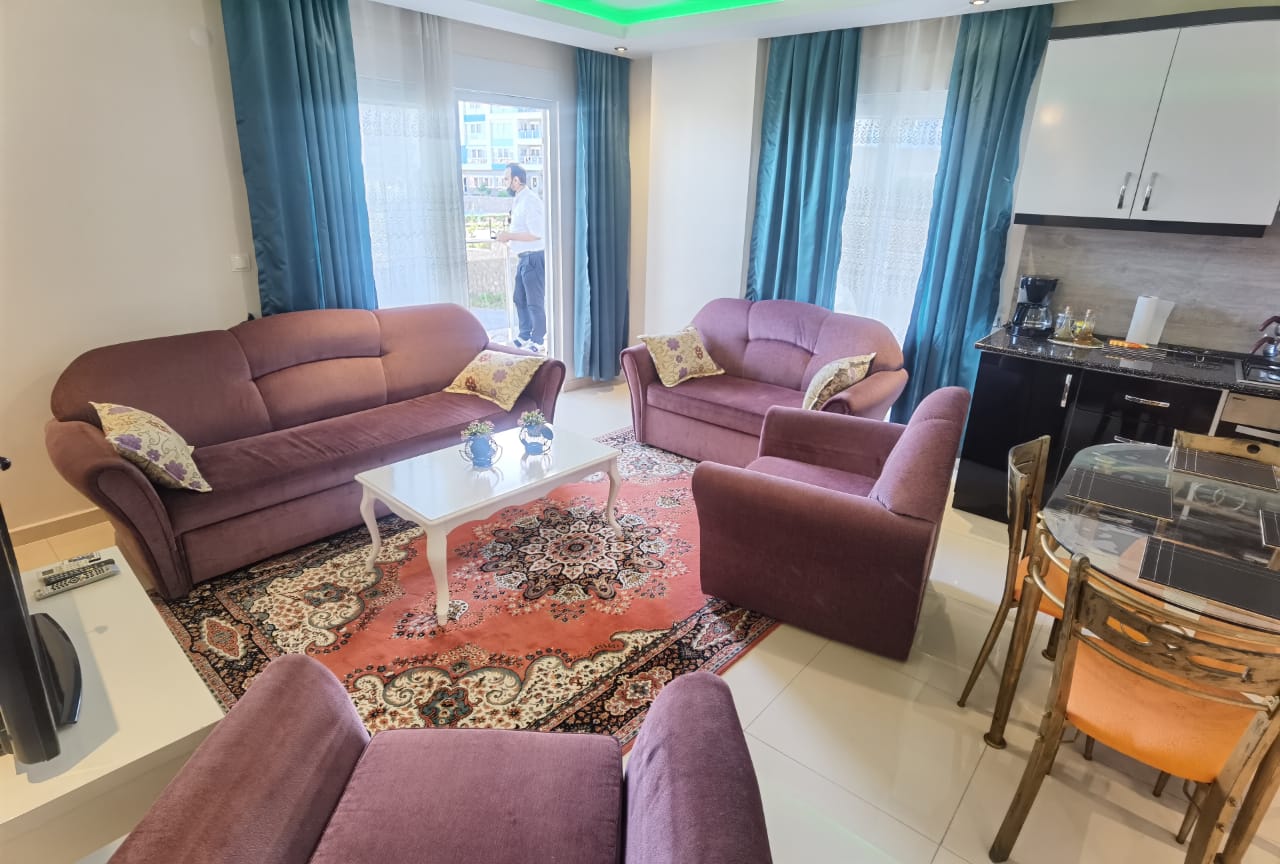 Apartment 1+1 furnished in Kestel, 65 m2 фото 5