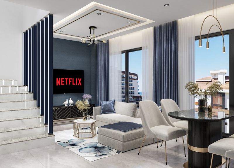 New project in the prestigious area of Kestel! 100 meters from the sea! фото 13