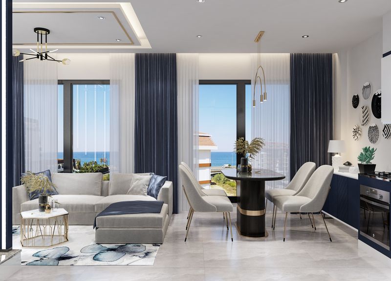 New project in the prestigious area of Kestel! 100 meters from the sea! фото 15