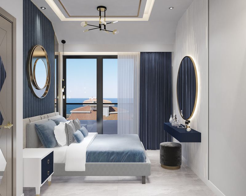 New project in the prestigious area of Kestel! 100 meters from the sea! фото 17