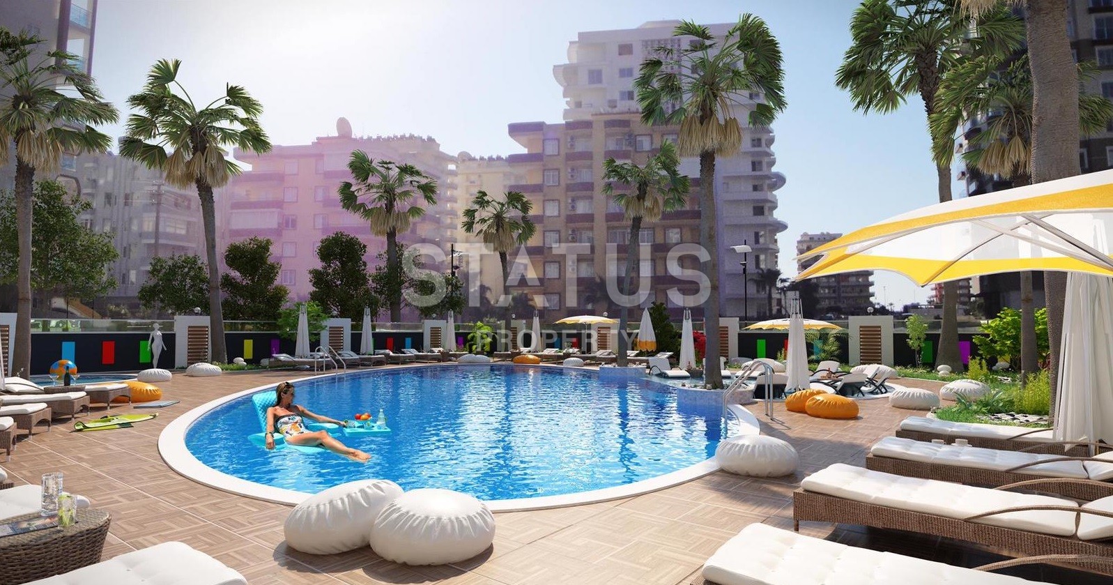 Большая квартира 2+1 в современном районе Махмутлар, 115 м2. фото 3