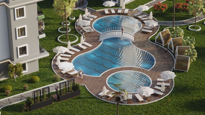 Новый масштабный проект в районе Авсаллар, 60 -165 м2 фото 22