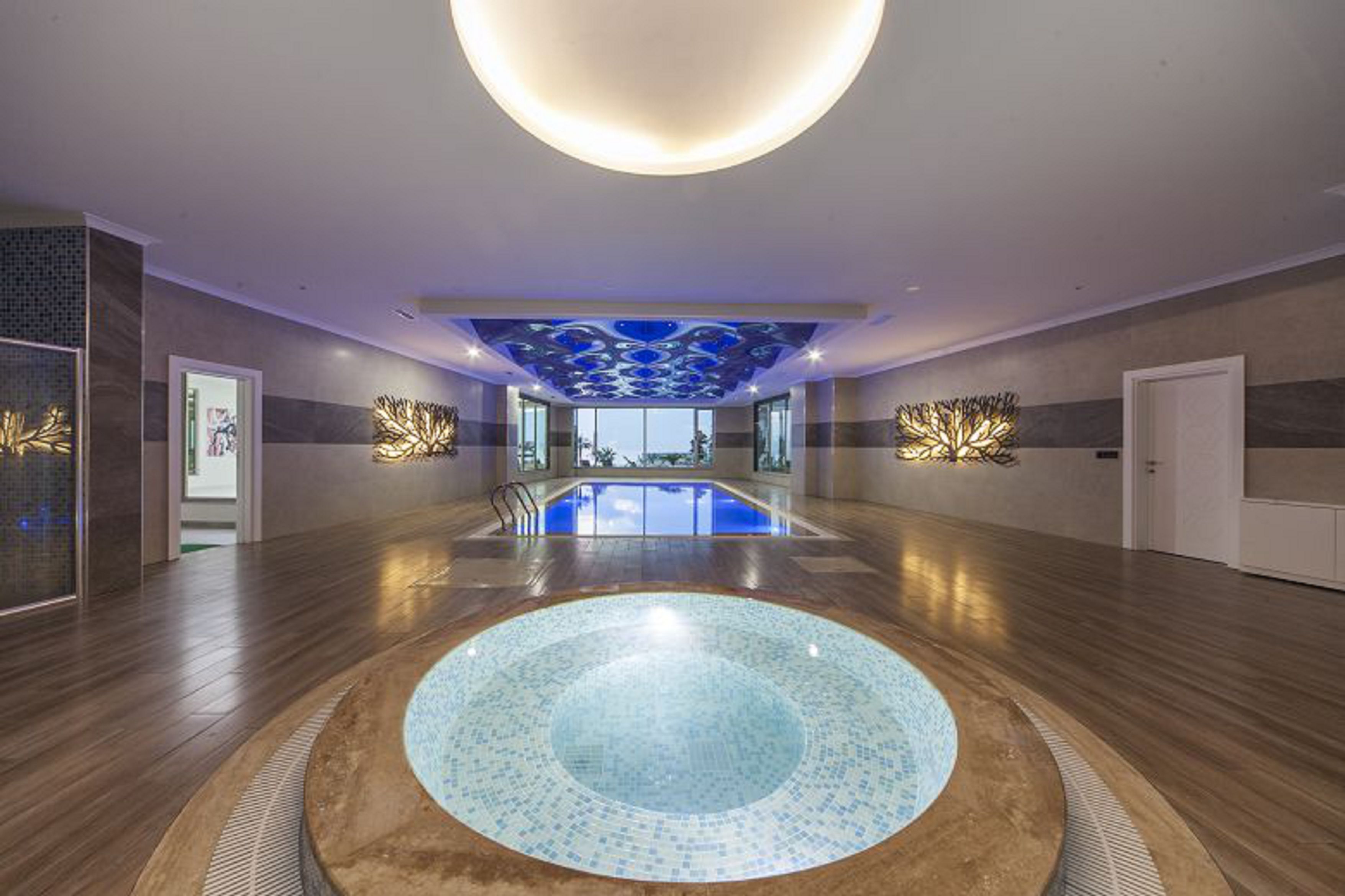 Апартаменты 1+1 с прямым видом на море, 67 м2 в комплексе премиум-класса. Каргыджак, Алания. фото 15