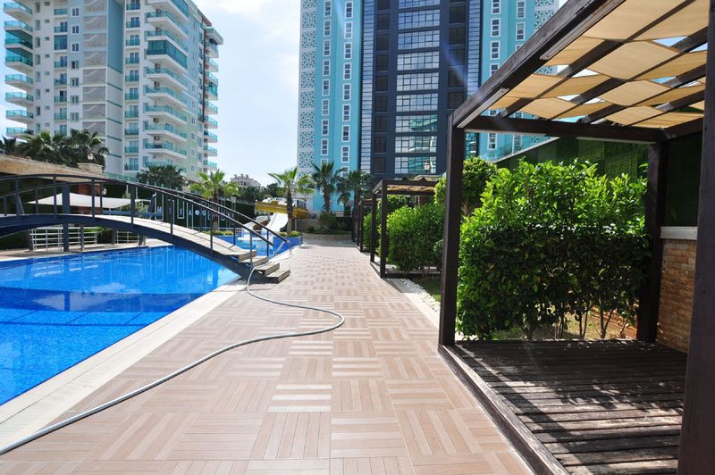 Квартира 2+1, с видом на горы у вторничного рынка в Махмутларе, 105 кв.м. фото 5