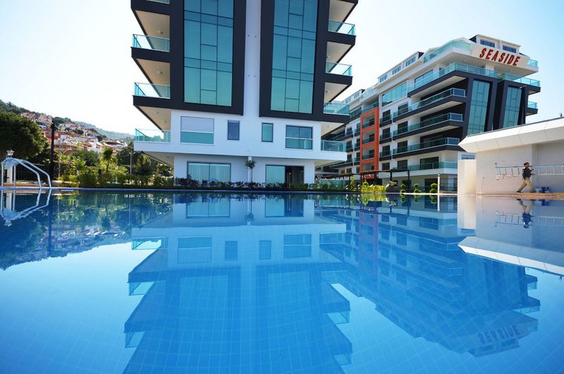 Apartment 1+1 with sea views in a premium residential complex in Kargicak, 65 m2 фото 7