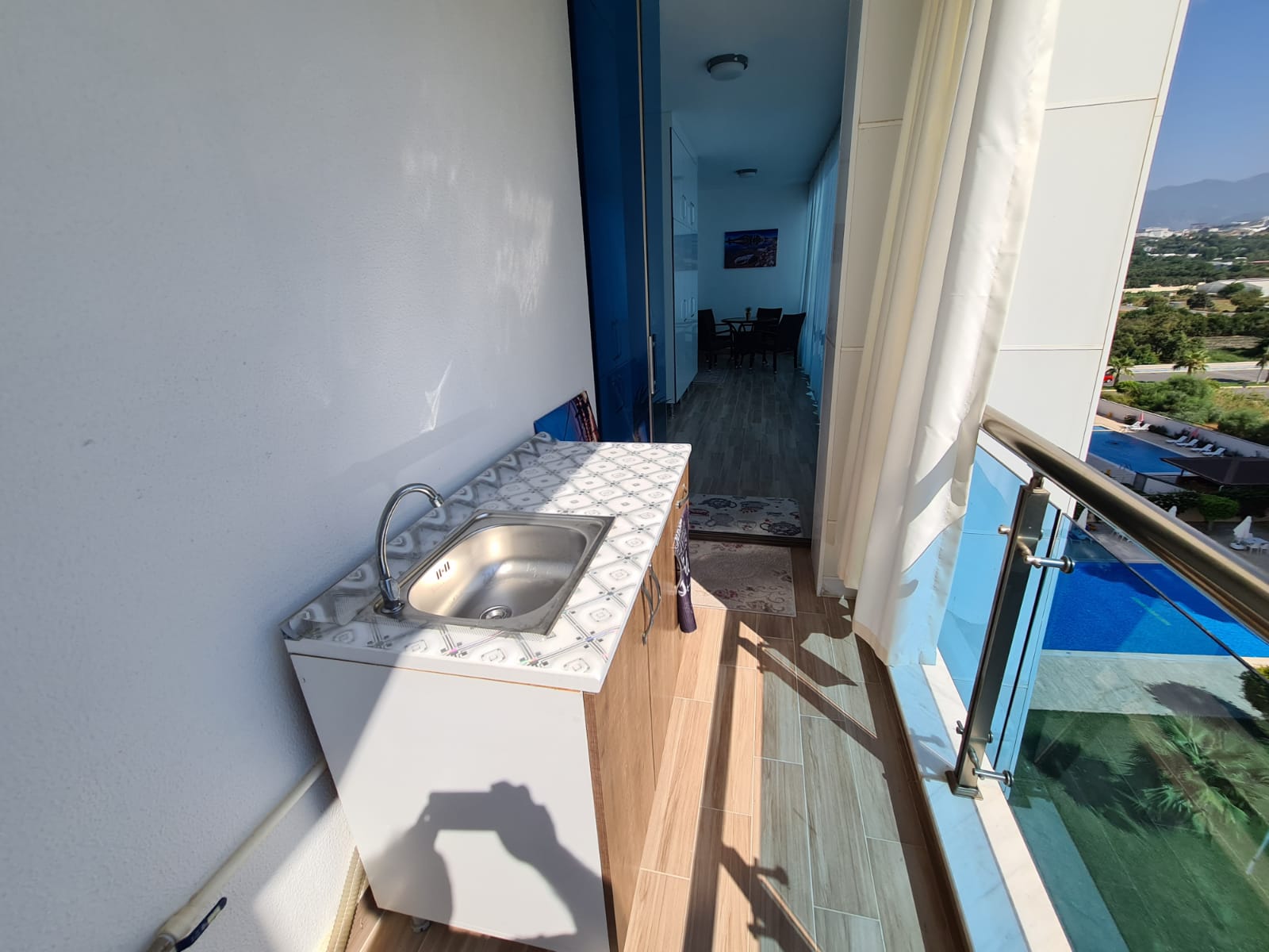 Apartment in a luxury complex 1+1 with furniture and appliances in Mahmutlar, 65 sq. фото 14