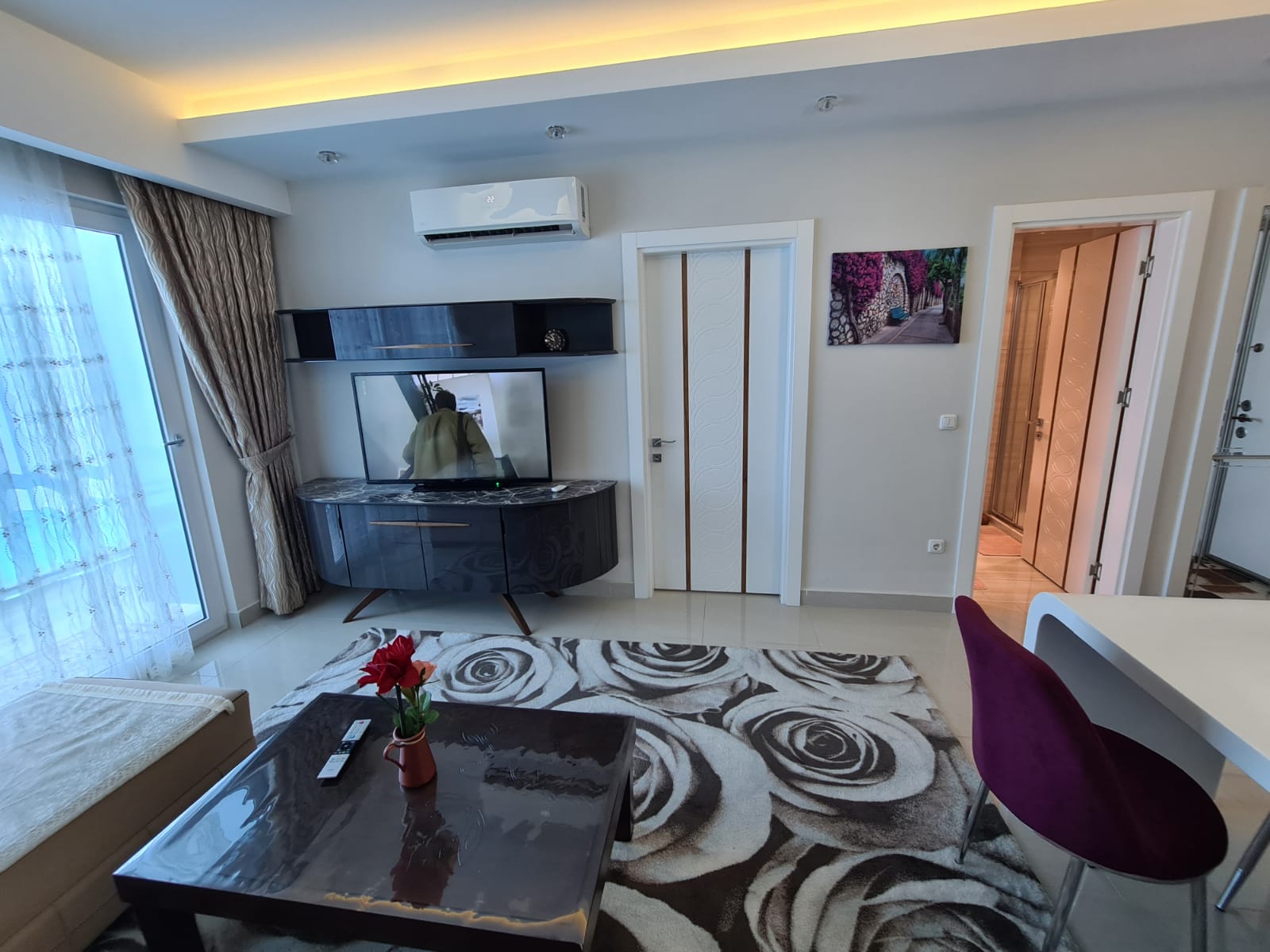 Apartment in a luxury complex 1+1 with furniture and appliances in Mahmutlar, 65 sq. фото 16