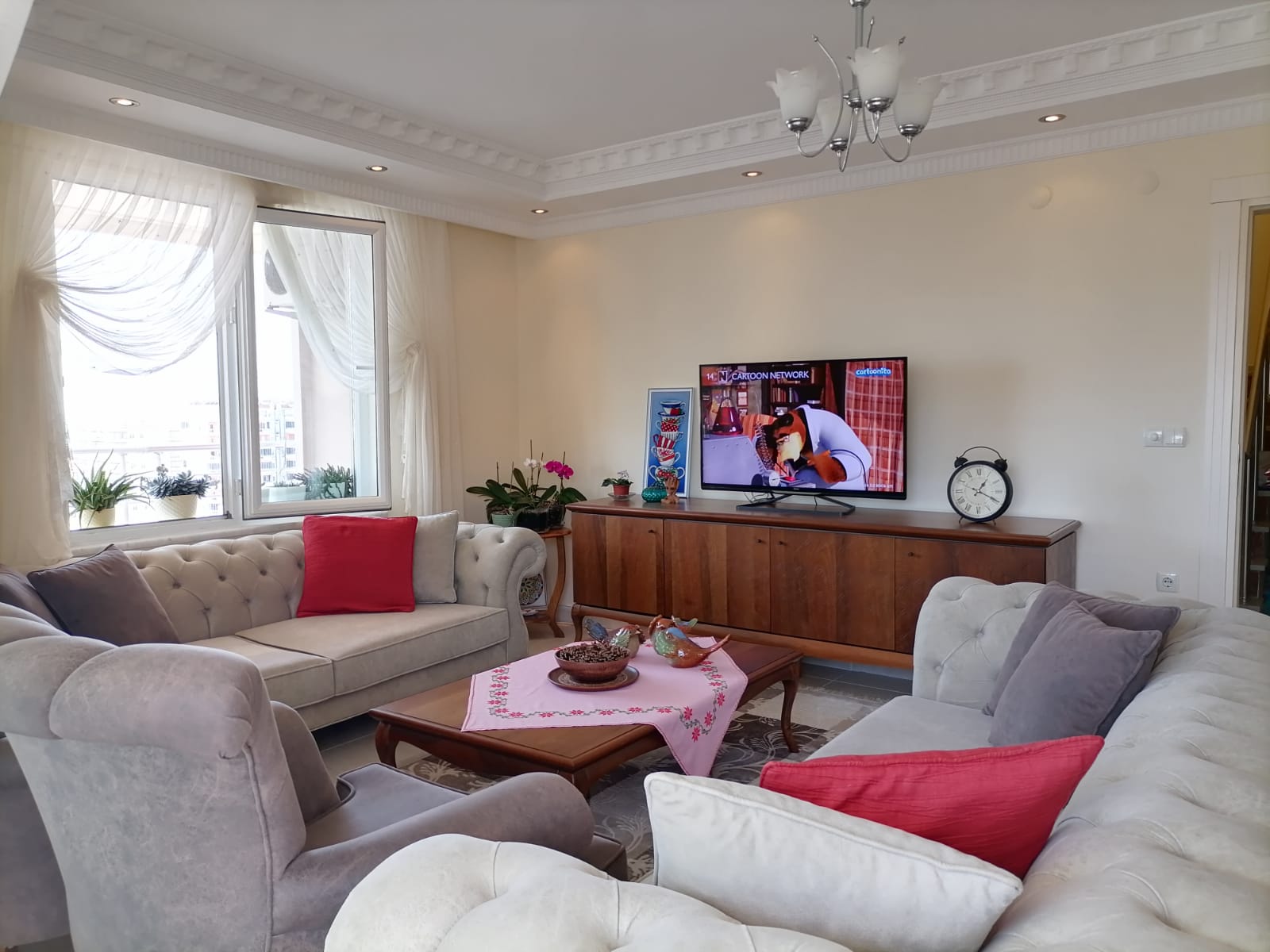 Двухуровневые апартаменты 4+1, с видом на море в Махмутларе, 250 кв.м. фото 6