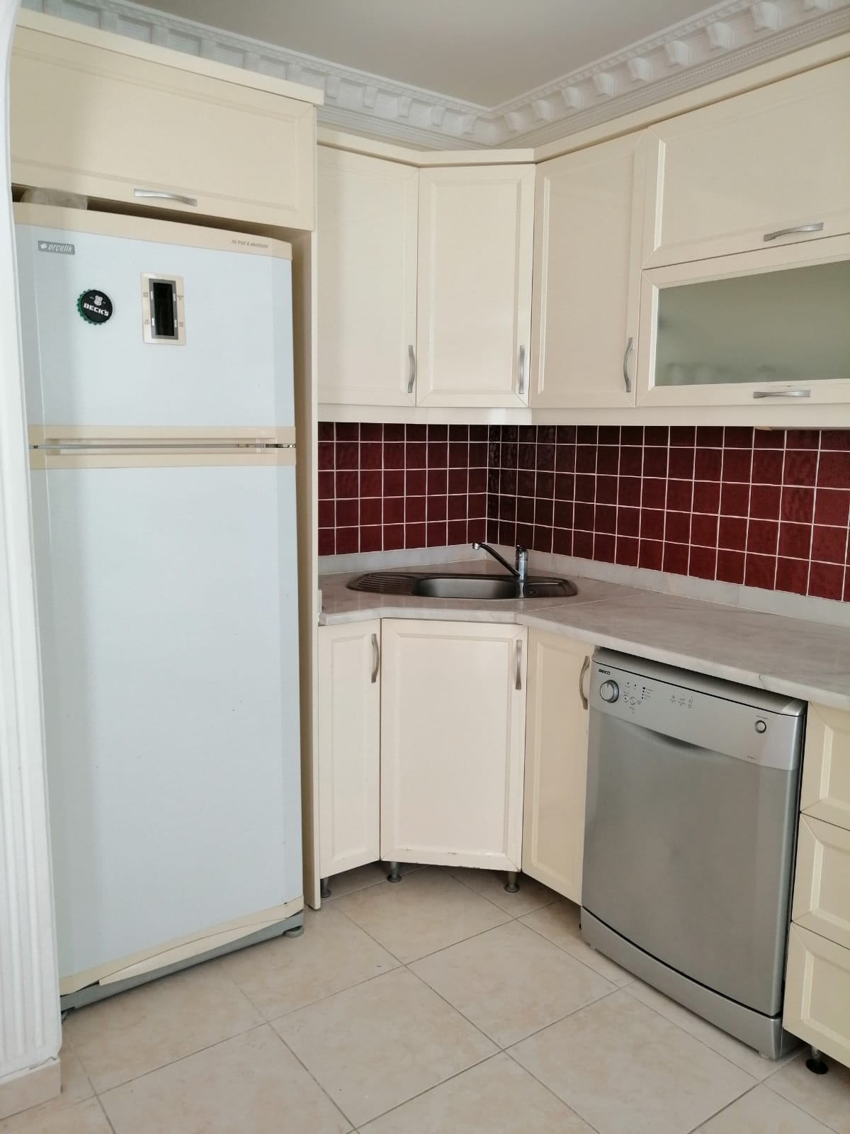 Трёхкомнатная квартира с мебелью в 400метрах от моря в Махмутларе, 120м.кв фото 13