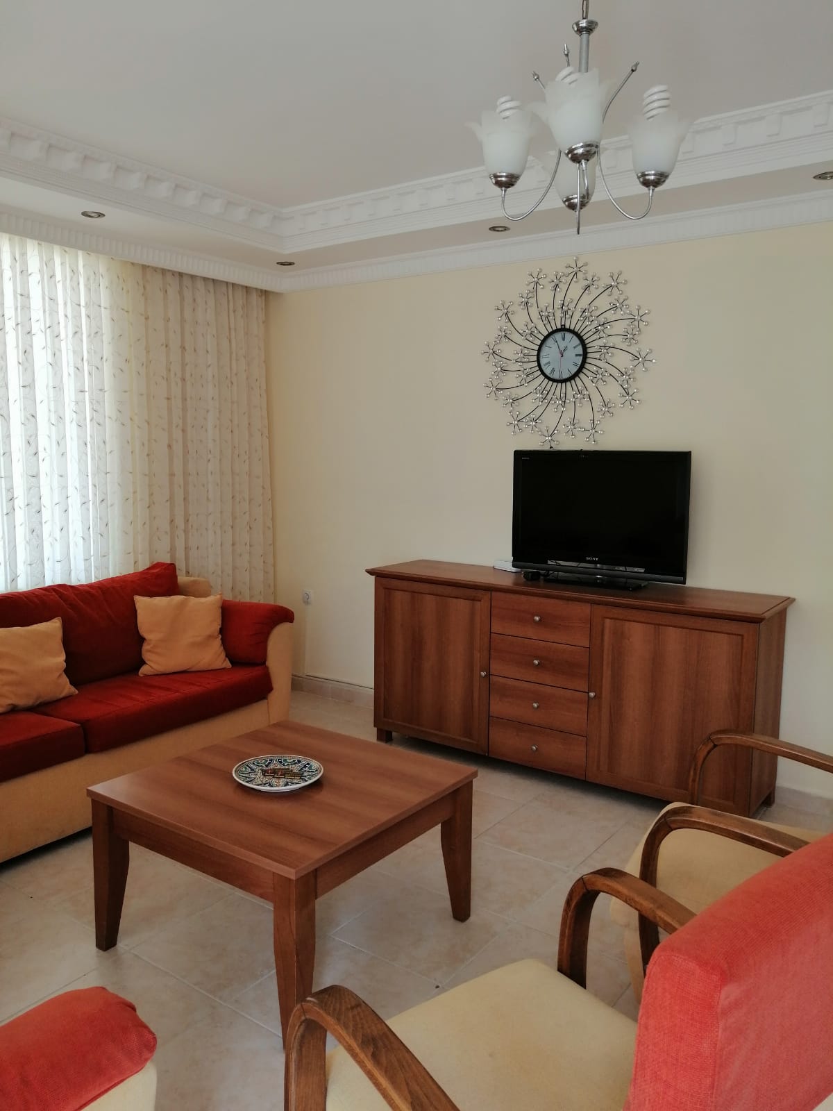 Трёхкомнатная квартира с мебелью в 400метрах от моря в Махмутларе, 120м.кв фото 17