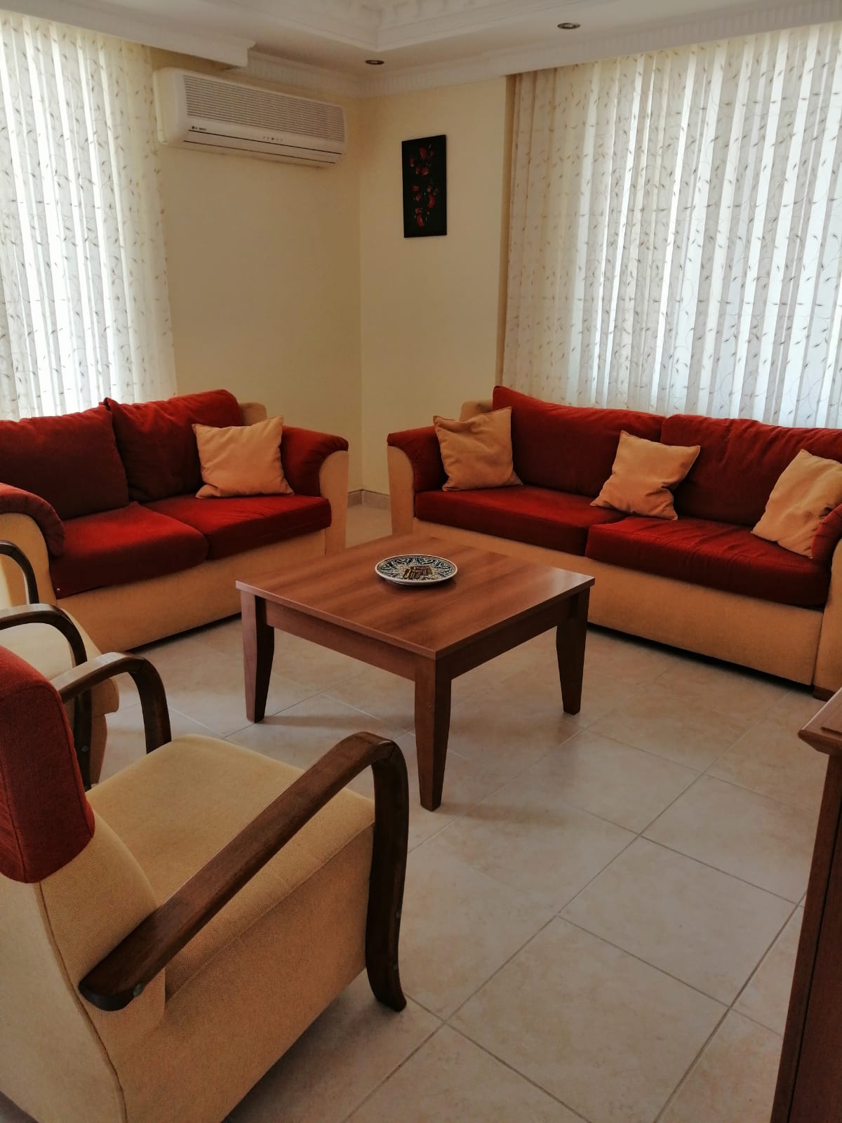 Трёхкомнатная квартира с мебелью в 400метрах от моря в Махмутларе, 120м.кв фото 18