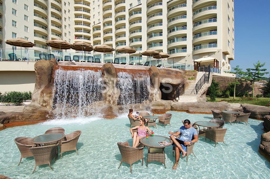 Furnished apartments in a calm and beautiful area of Kargicak with a sea view фото 18