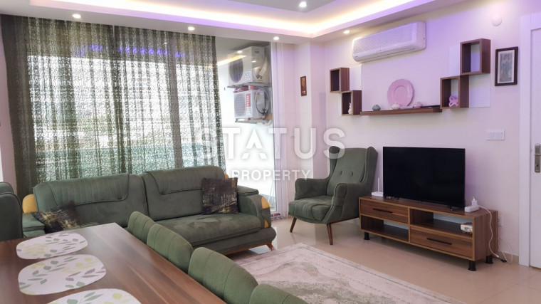 Квартира 1+1 в 700 метрах от моря в Махмутларе, 75 кв.м. фото 1