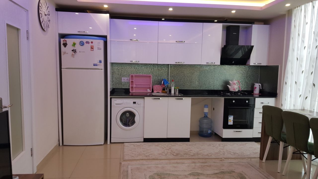 Квартира 1+1 в 700 метрах от моря в Махмутларе, 75 кв.м. фото 4