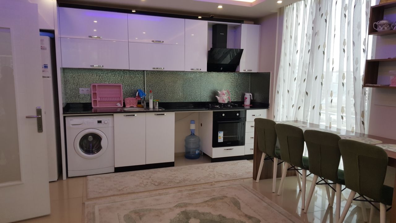 Квартира 1+1 в 700 метрах от моря в Махмутларе, 75 кв.м. фото 5