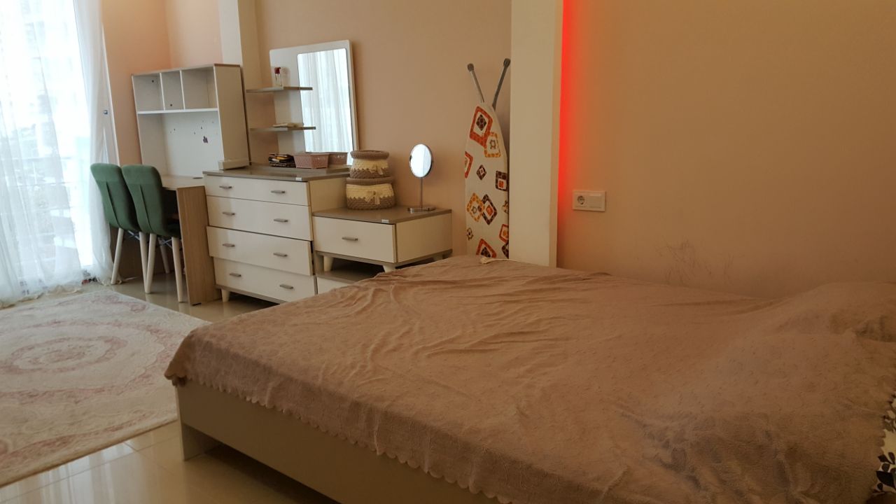 Квартира 1+1 в 700 метрах от моря в Махмутларе, 75 кв.м. фото 14