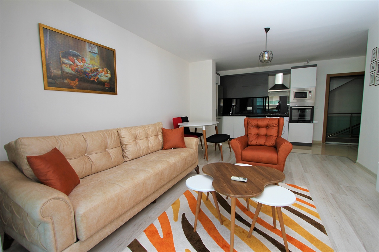 Furnished one-bedroom apartment with sea view, 55 m2 фото 13