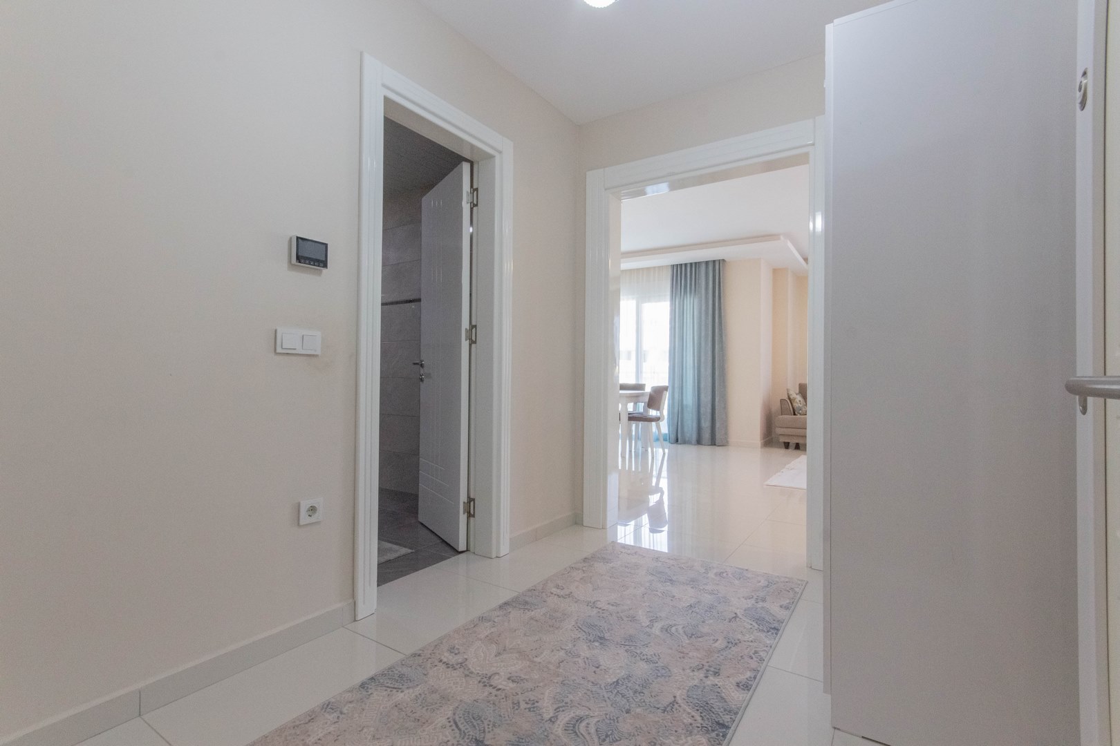 Крупнометражная квартира 1+1 с мебелью в районе Махмутлра, 80 кв м. фото 6