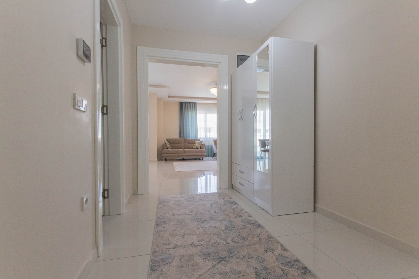 Крупнометражная квартира 1+1 с мебелью в районе Махмутлра, 80 кв м. фото 7