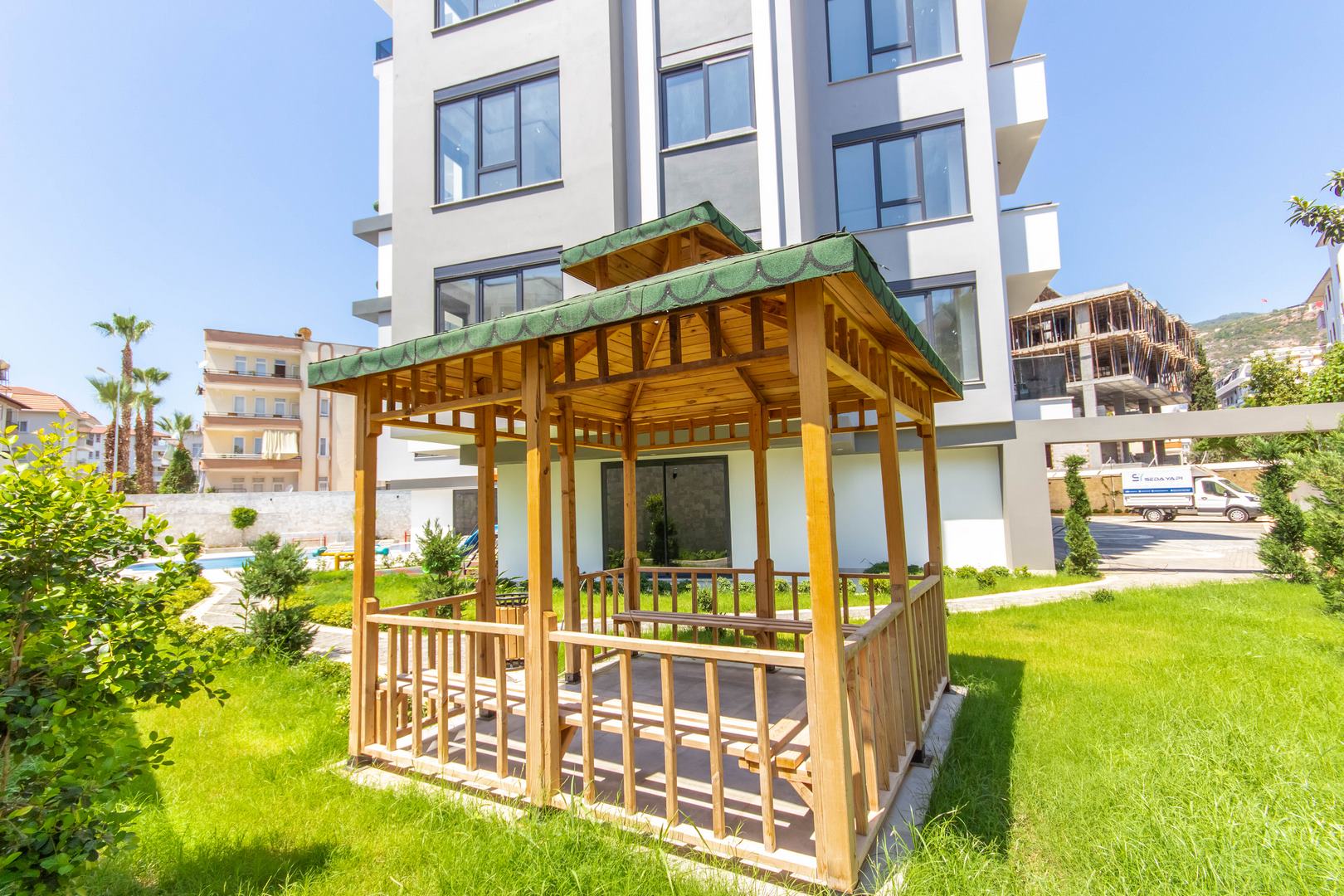 Квартира 1+1 в 550 метрах от моря в центре Алании, 50 кв.м. фото 11