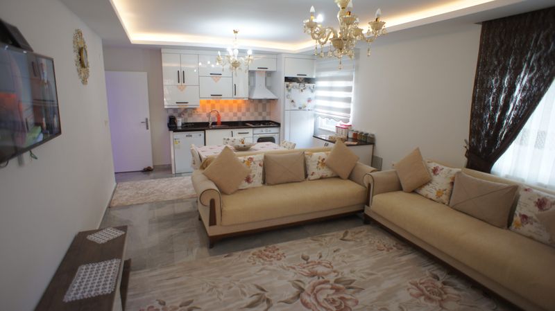 Трёхкомнатная квартира в новом комплексе в центре Махмутлара, 84 м2 фото 8