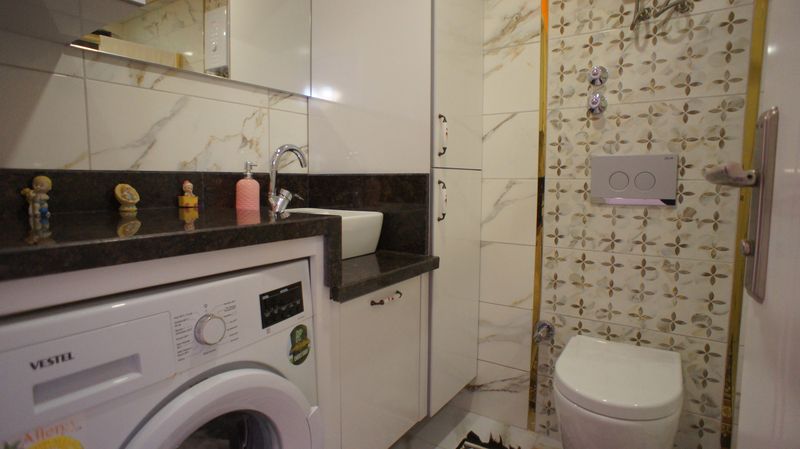 Трёхкомнатная квартира в новом комплексе в центре Махмутлара, 84 м2 фото 22