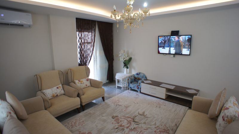 Трёхкомнатная квартира в новом комплексе в центре Махмутлара, 84 м2 фото 25