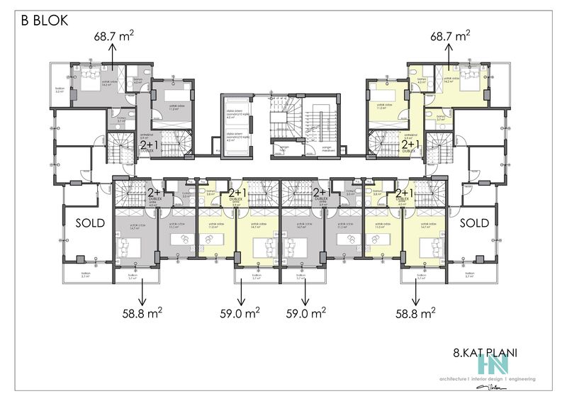Новый инвестиционный проект в центре Аланьи! Отличные цены! 58,8 – 211,3 кв.м. фото 14