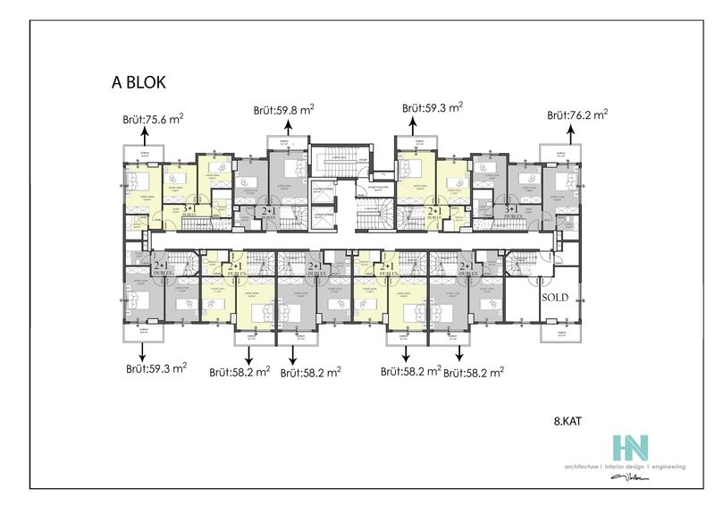 Новый инвестиционный проект в центре Аланьи! Отличные цены! 58,8 – 211,3 кв.м. фото 15