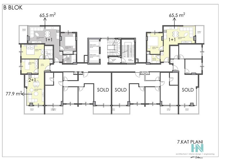 Новый инвестиционный проект в центре Аланьи! Отличные цены! 58,8 – 211,3 кв.м. фото 16
