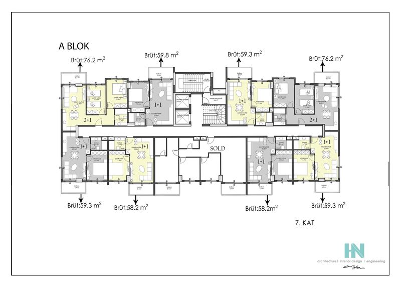 Новый инвестиционный проект в центре Аланьи! Отличные цены! 58,8 – 211,3 кв.м. фото 17