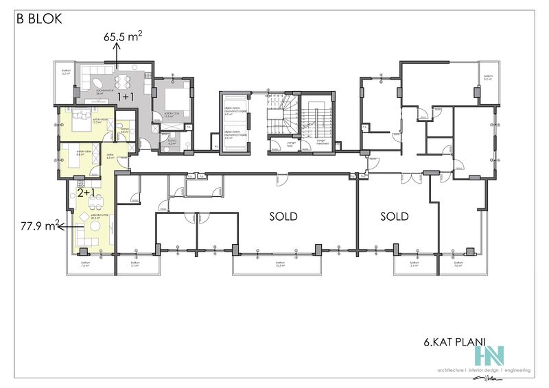 Новый инвестиционный проект в центре Аланьи! Отличные цены! 58,8 – 211,3 кв.м. фото 19