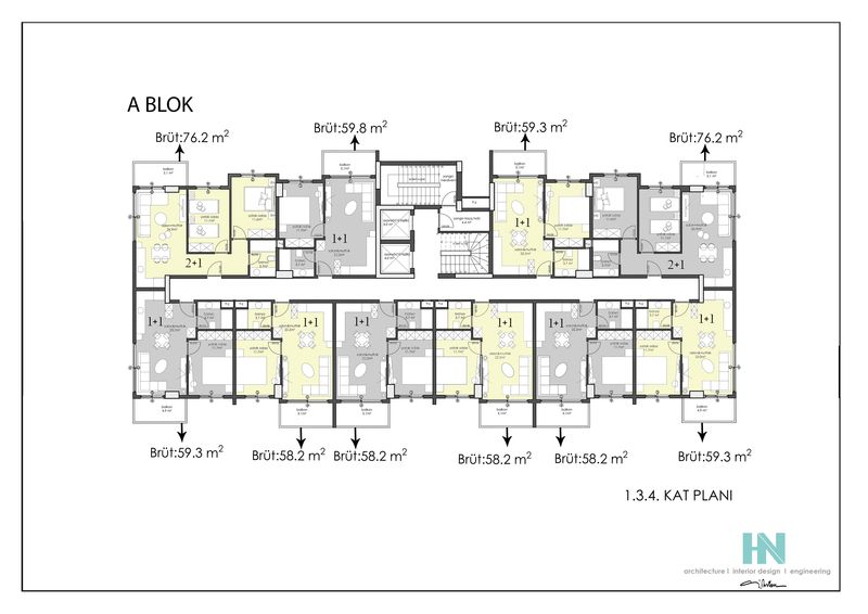Новый инвестиционный проект в центре Аланьи! Отличные цены! 58,8 – 211,3 кв.м. фото 23