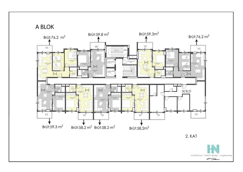 Новый инвестиционный проект в центре Аланьи! Отличные цены! 58,8 – 211,3 кв.м. фото 26