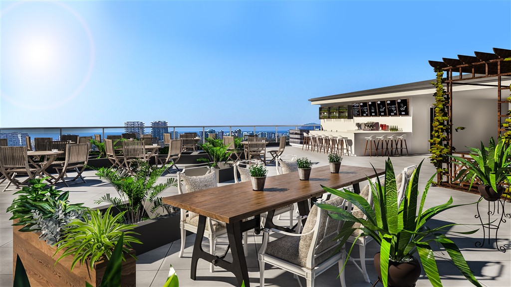 Меблированные апартаменты 1+1, 65 м2. Каргыджак, Алания. фото 5