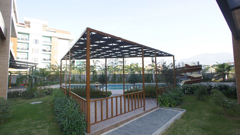 Четырехкомнатные апартаменты в районе Оба, 130 кв м. фото 24