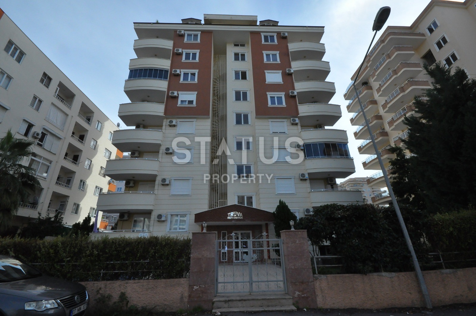 Меблированная квартира 2+1 в Махмутларе с боковым видом на море 115 кв.м. фото 9