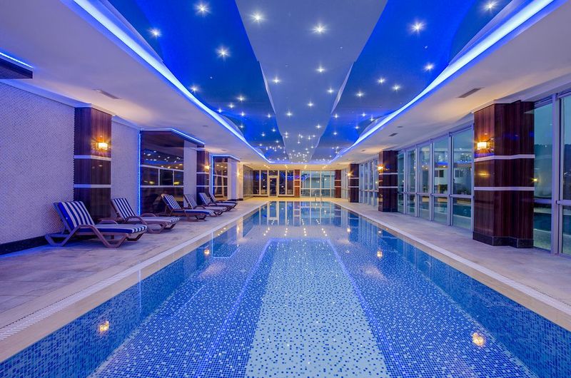 Two luxurious 3+1 villas with panoramic views in Kargicak, 350 m2. фото 15