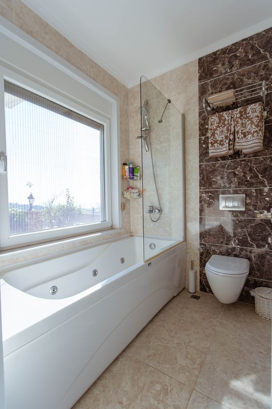 Two luxurious 3+1 villas with panoramic views in Kargicak, 350 m2. фото 34