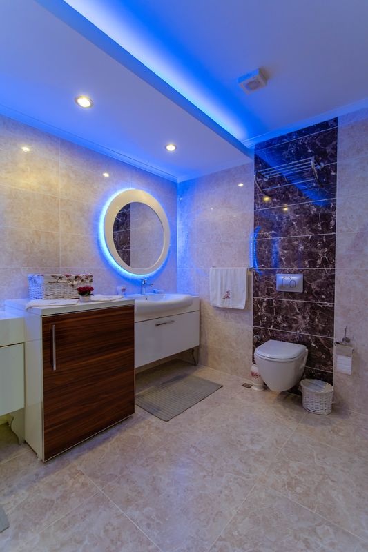 Two luxurious 3+1 villas with panoramic views in Kargicak, 350 m2. фото 43