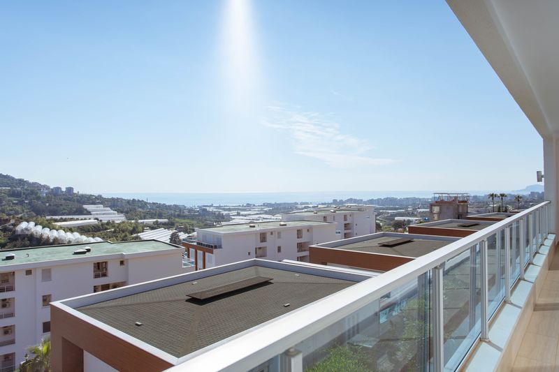 Two luxurious 3+1 villas with panoramic views in Kargicak, 350 m2. фото 49