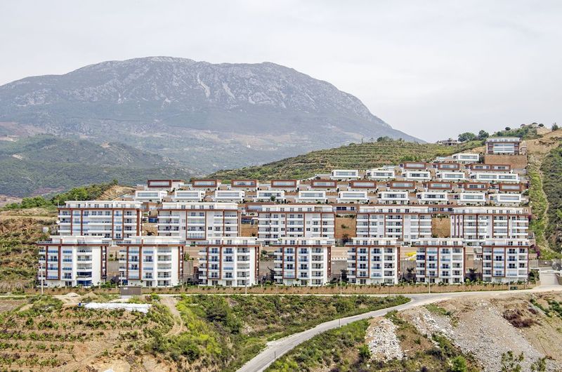 Two luxurious 3+1 villas with panoramic views in Kargicak, 350 m2. фото 57