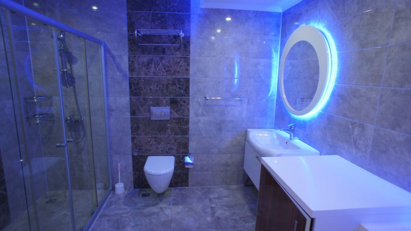 Two luxurious 3+1 villas with panoramic views in Kargicak, 350 m2. фото 75