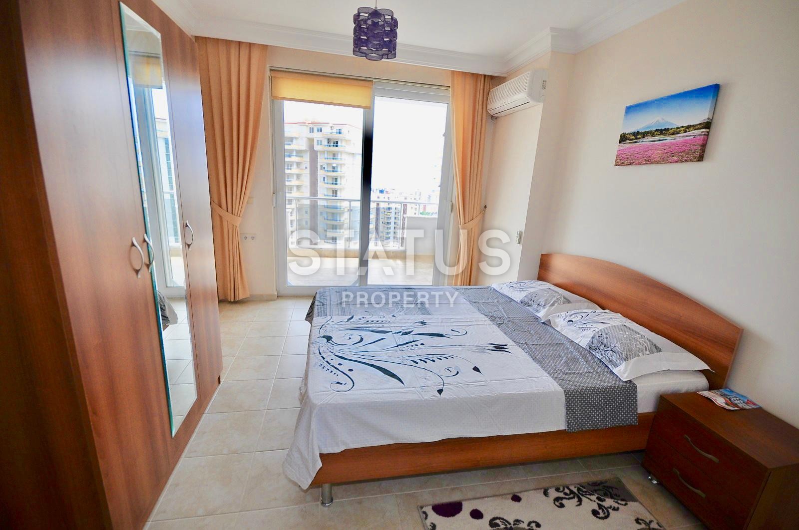 Отличные меблированные апартаменты с видом на Средиземное море, 120 кв.м. фото 7