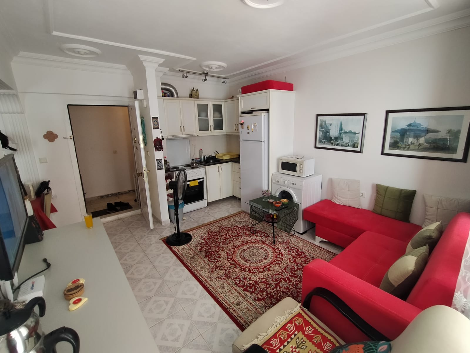 Квартира 1+1, в 300 метрах от моря, в Махмутларе, 55 кв.м. фото 5