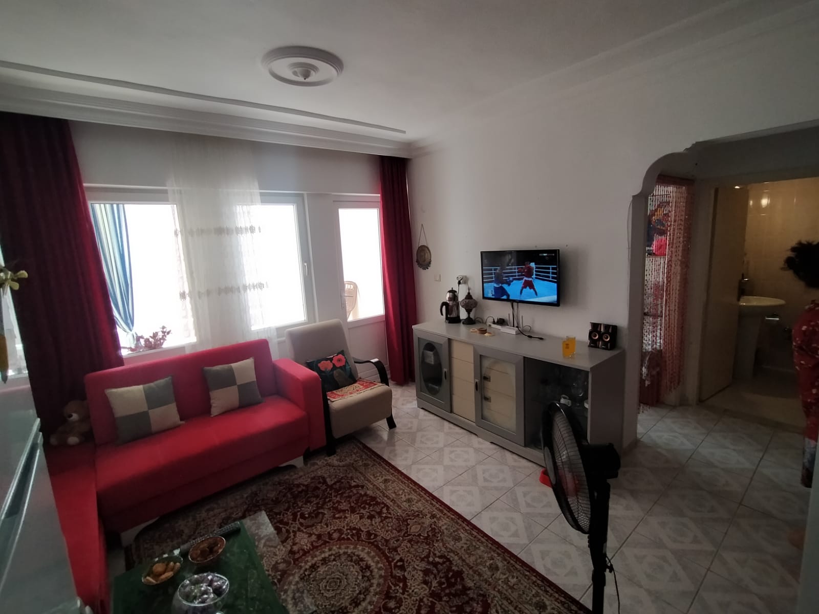 Квартира 1+1, в 300 метрах от моря, в Махмутларе, 55 кв.м. фото 9