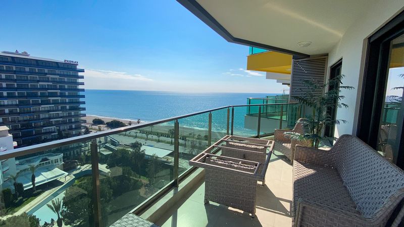 Апартаменты 2+1 в элитном комплексе с видом на море, 105 м2 фото 27