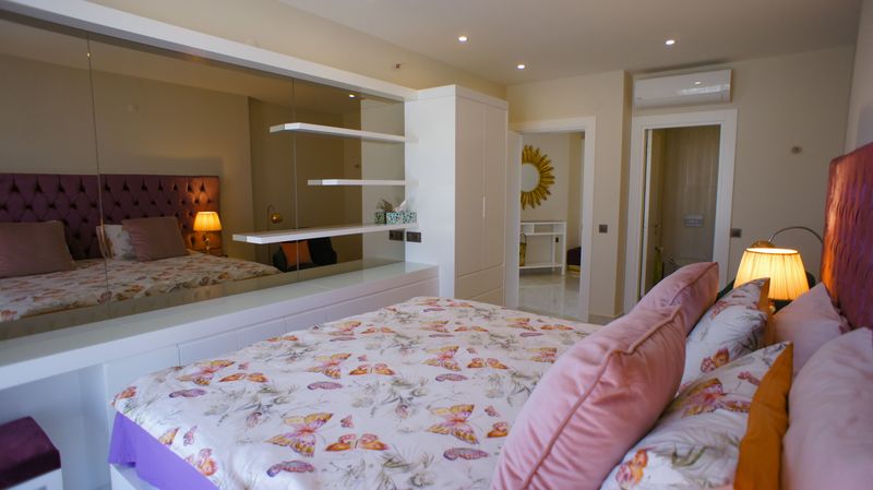 Апартаменты 2+1 в элитном комплексе с видом на море, 105 м2 фото 42