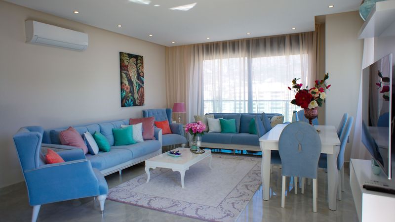 Апартаменты 2+1 в элитном комплексе с видом на море, 105 м2 фото 53