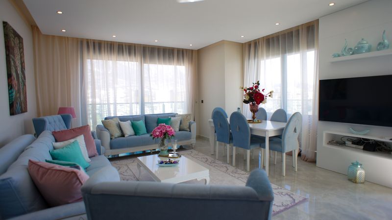 Апартаменты 2+1 в элитном комплексе с видом на море, 105 м2 фото 54